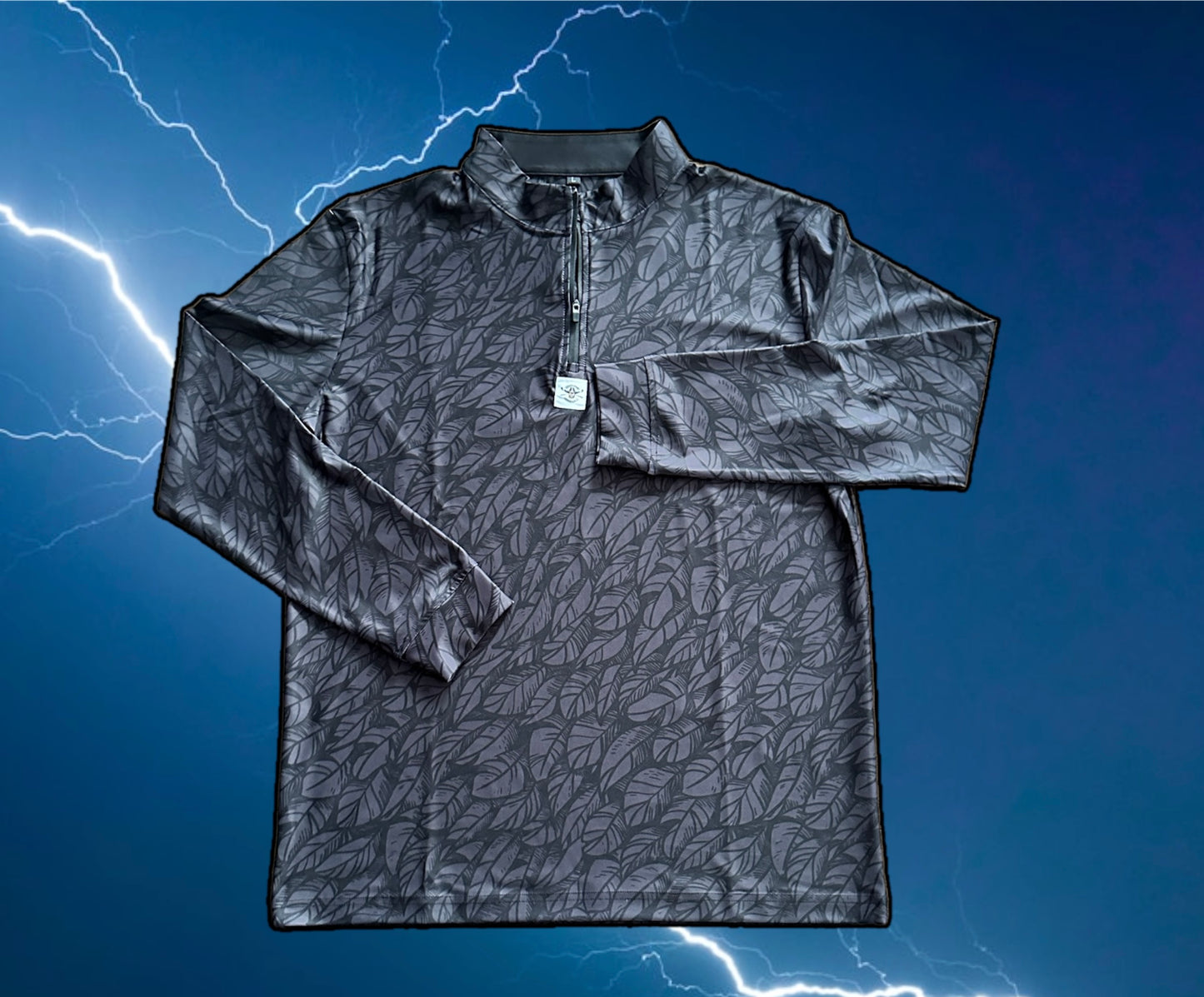 Polo 1/4 Zip Fear the crow