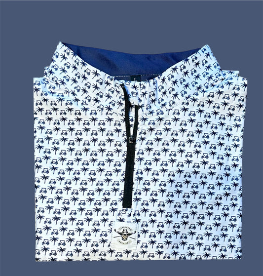 Cart Path Only 1/4 zip polo shirt