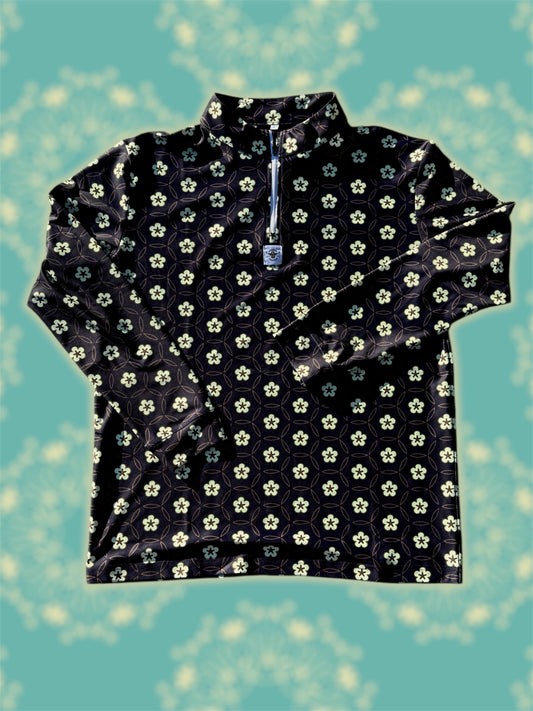 Polo 1/4 zip Sunflower (manche longue)