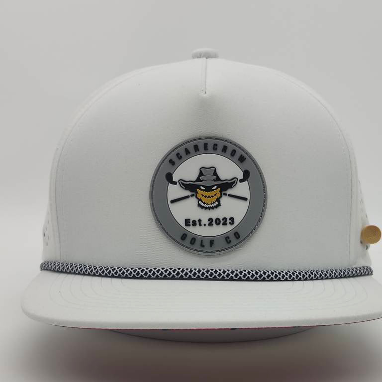 Scarecrow Golf White Pro Golf Cap