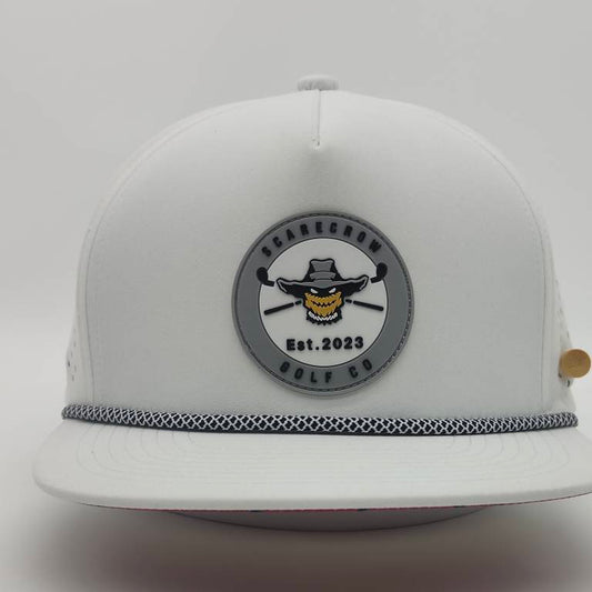 Scarecrow Golf White Pro Golf Cap