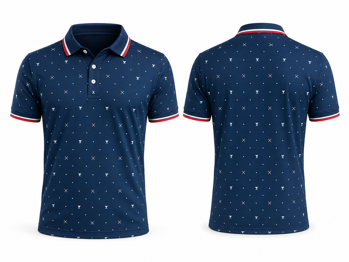 Polo Coupe des Pros Bleu