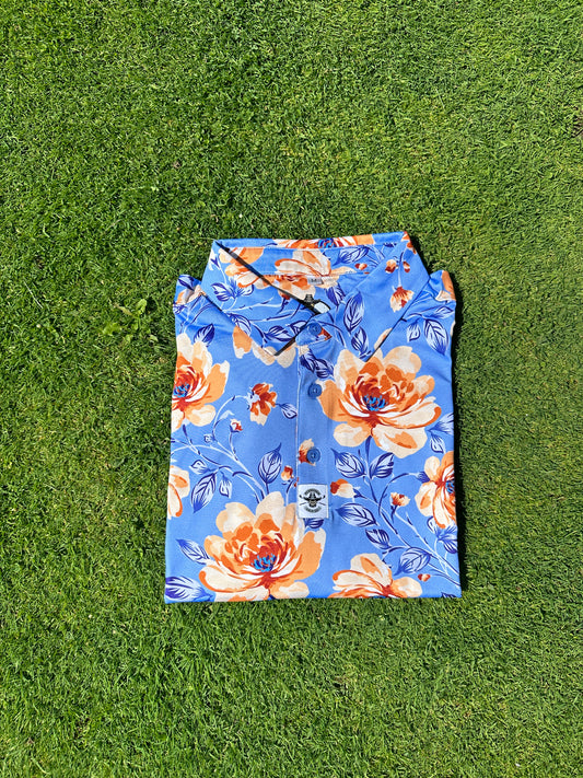 Flower Fields Polo Shirt