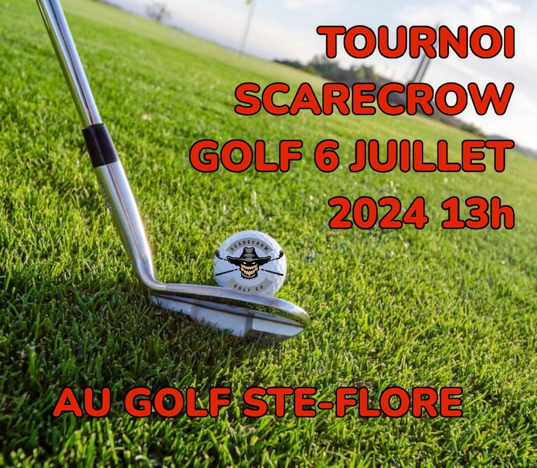 Inscription au tournoi pour le 6 juillet 480$ par équipe