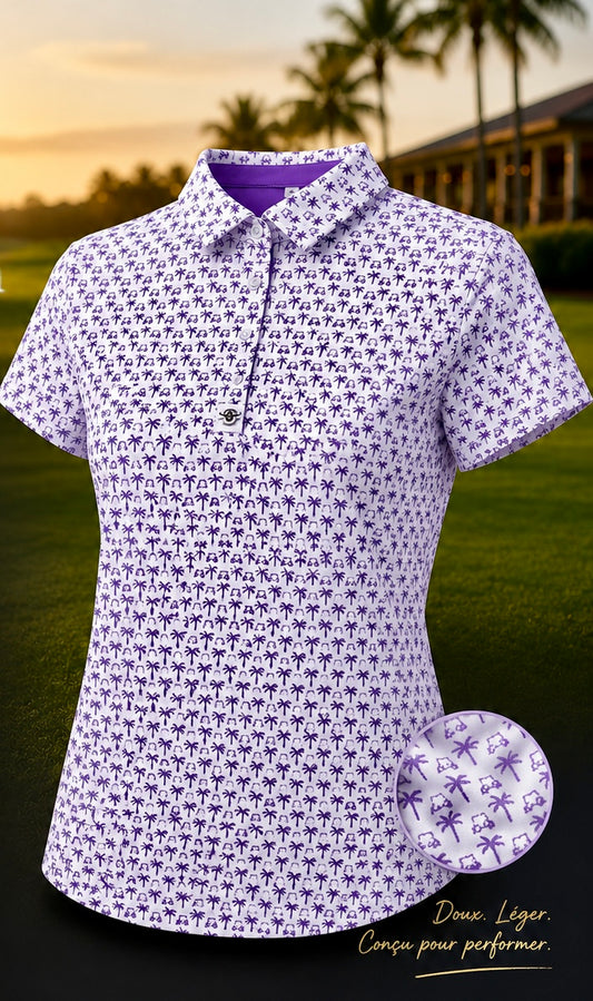 Polo Femme (avec manches)  Cart Path Only