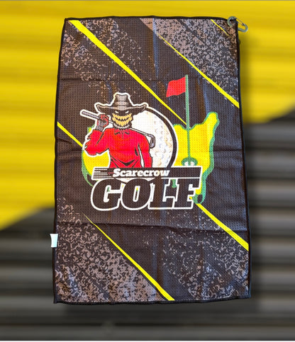 Serviette de golf + marqueur de balle  Go Cats Go!