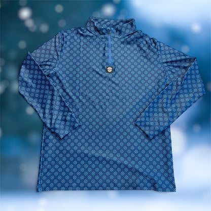 Polo 1/4 zip Snow Free Zone