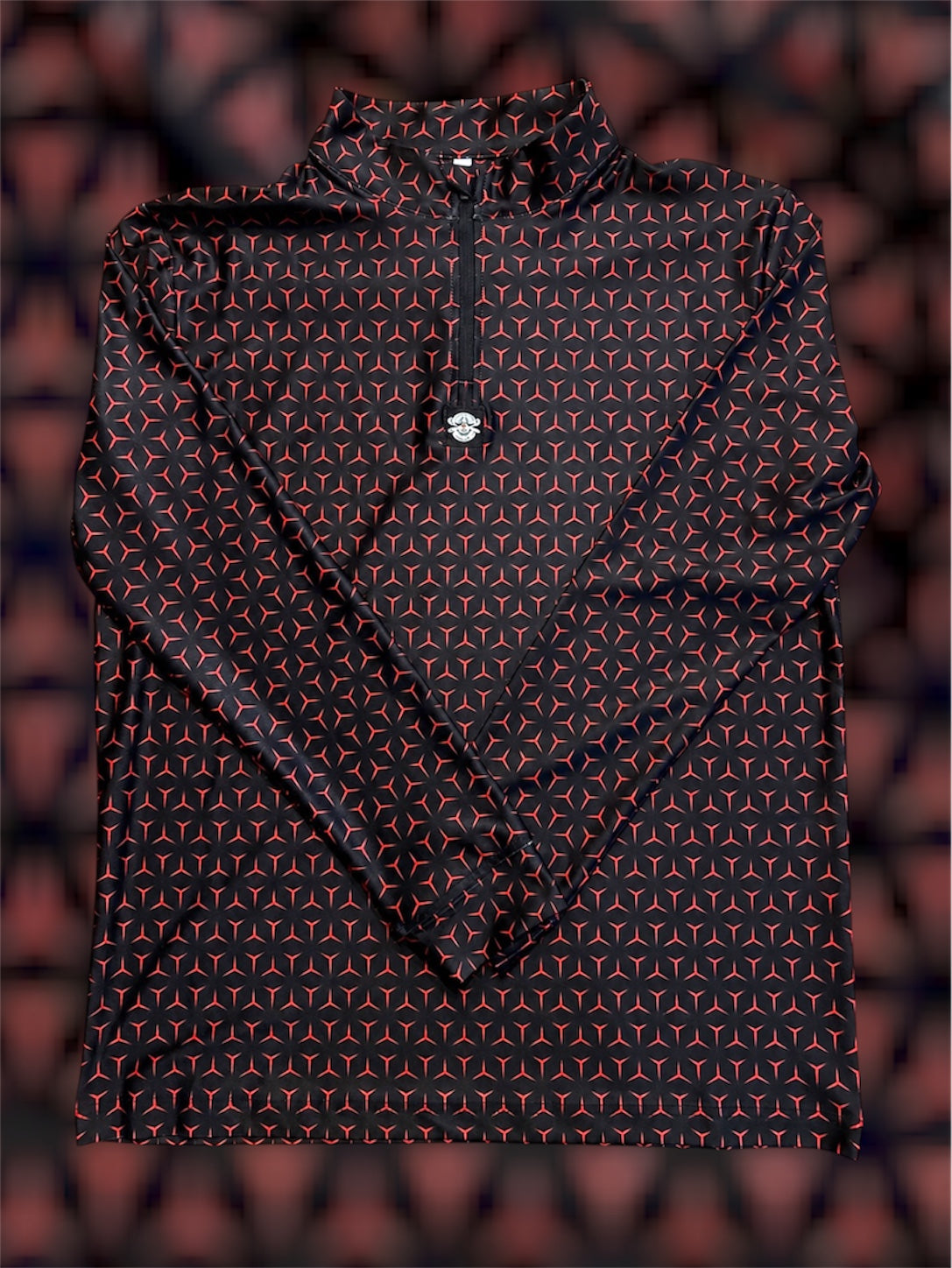 Polo 1/4 zip Tee Storm