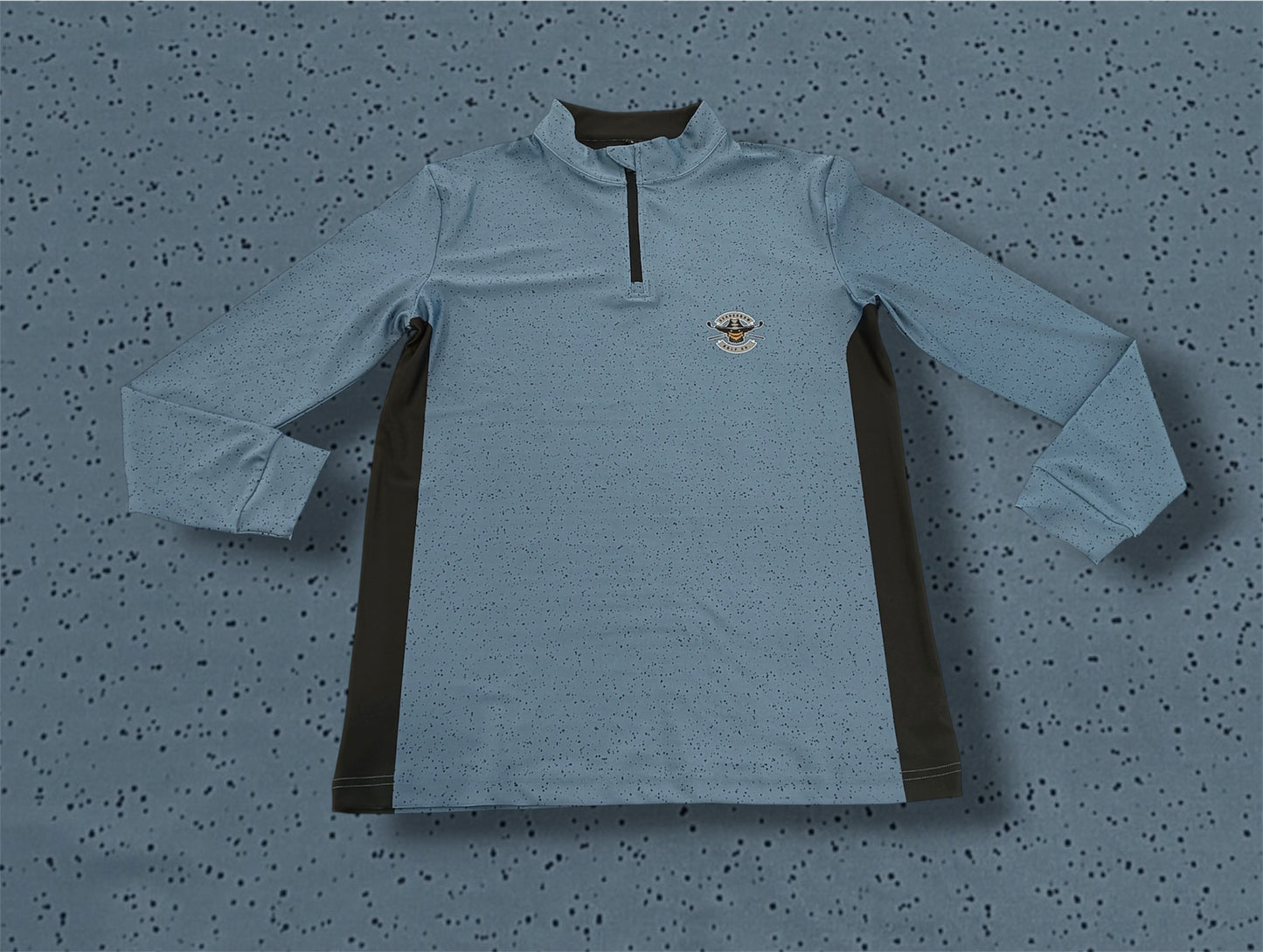 Polo 1/4 zip Scarecrow Signature